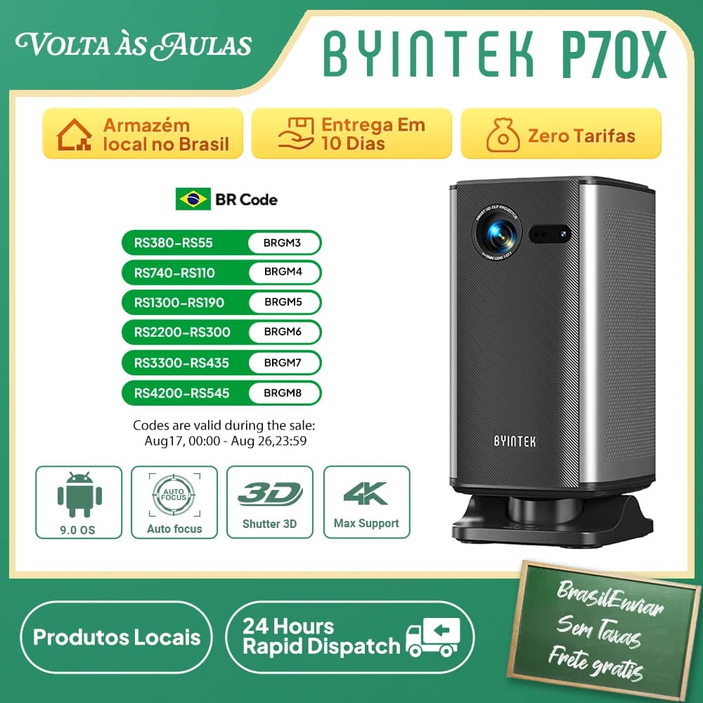 Projetor BYINTEK P70X