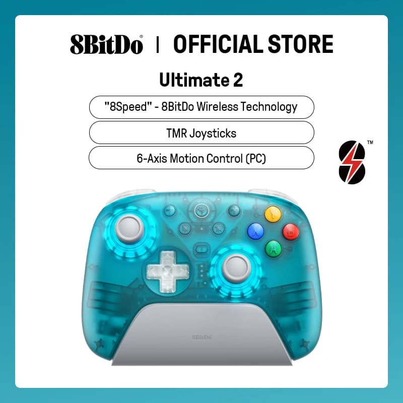 Controle Sem Fio 8BitDo Ultimate 2 Blue