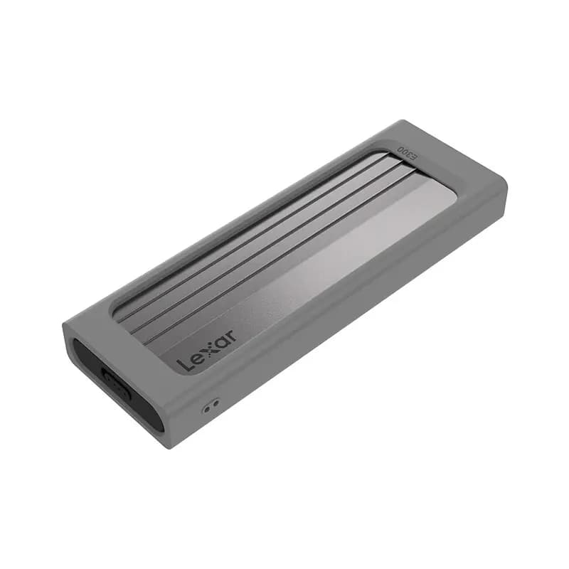 Case para NVME Lexar 10Gbps -Hard Drive Enclosure, E300 M.2 NVMe, Tipo-C, Todo o