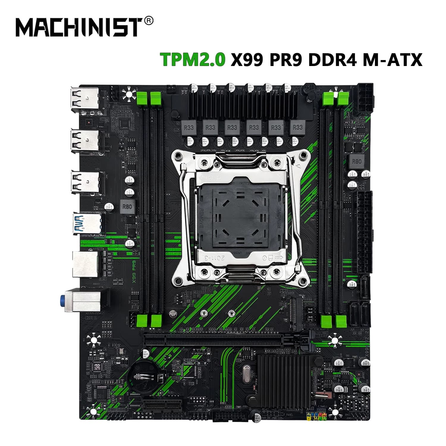 MACHINIST X99 PR9 (versão com suporte ao TPM2.0)