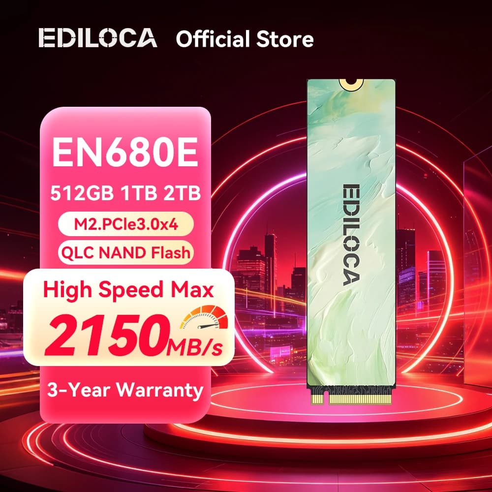 SSD NVMe Ediloca EN680E 512GB