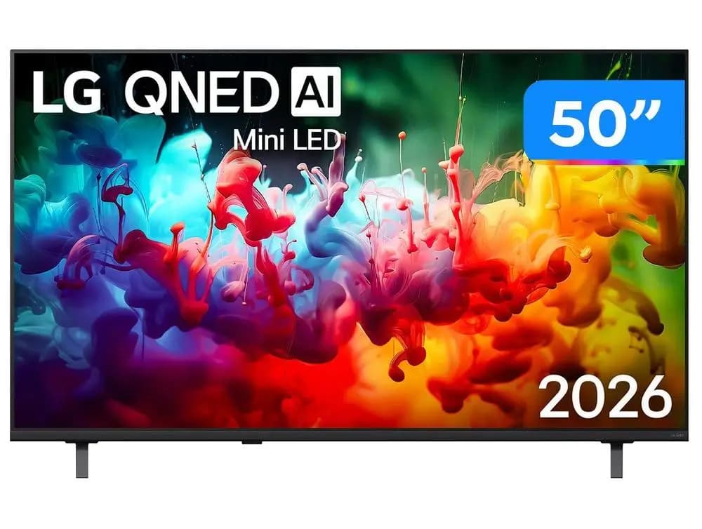 Smart TV 50" LG 4K Ultra HD QNED Mini LED WebOS 26 2026