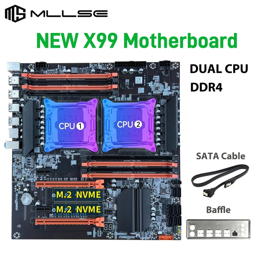 Placa Mãe MLLSE X99 Dual