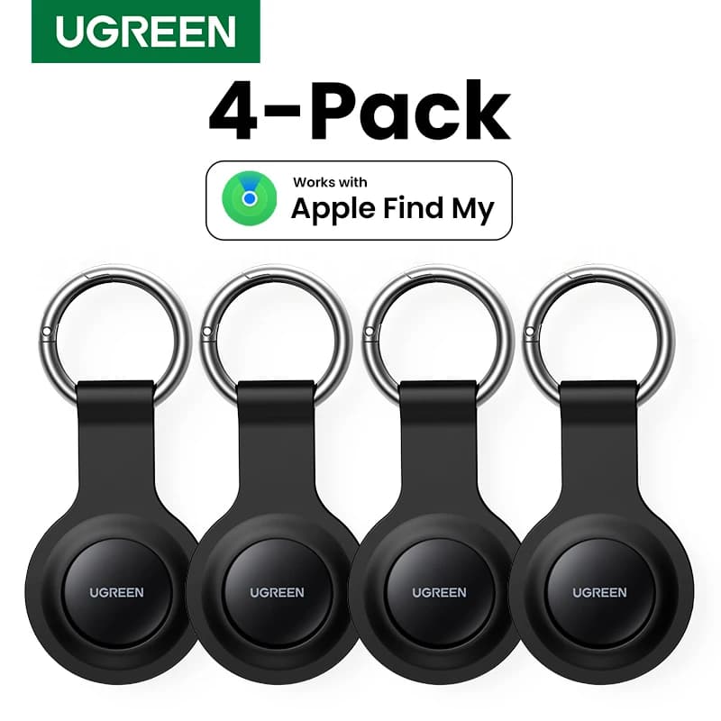 UGREEN Security Smart Tag Finder, Bluetooth GPS Tracker, Earbud Bagagem, IOS