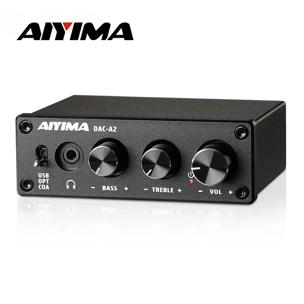 AIYIMA DAC-A2 USB DAC e Amplificador de Fone