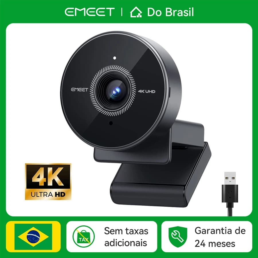 Webcam 70 FOV Autofocus EMEET C950 4K