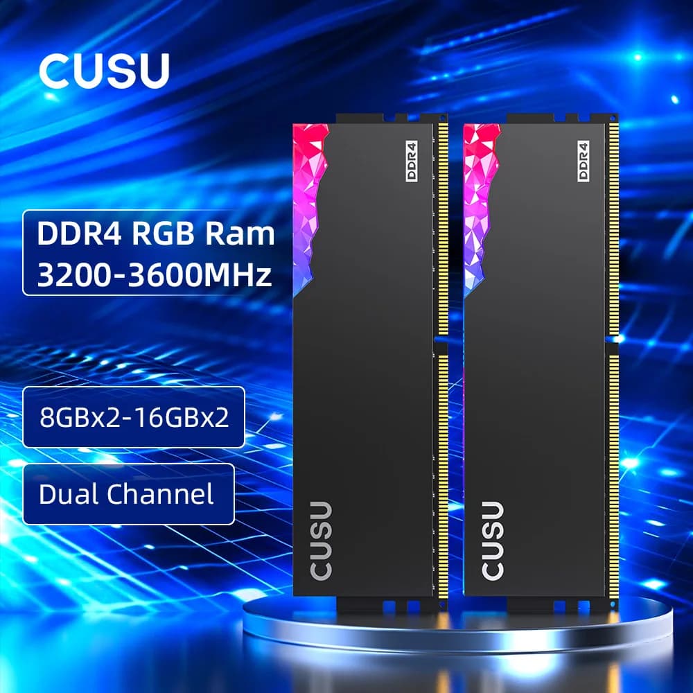 Memória RAM CUSU 16 GB (1x16 GB) DDR4 3200 MHz