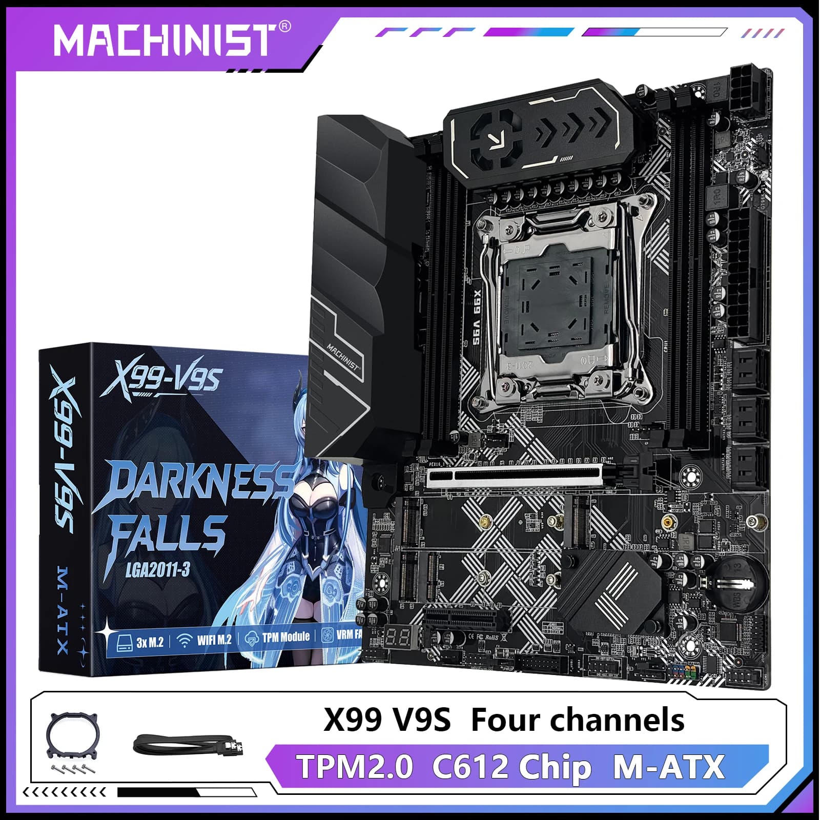 Placa Mãe MACHINIST X99 V9S
