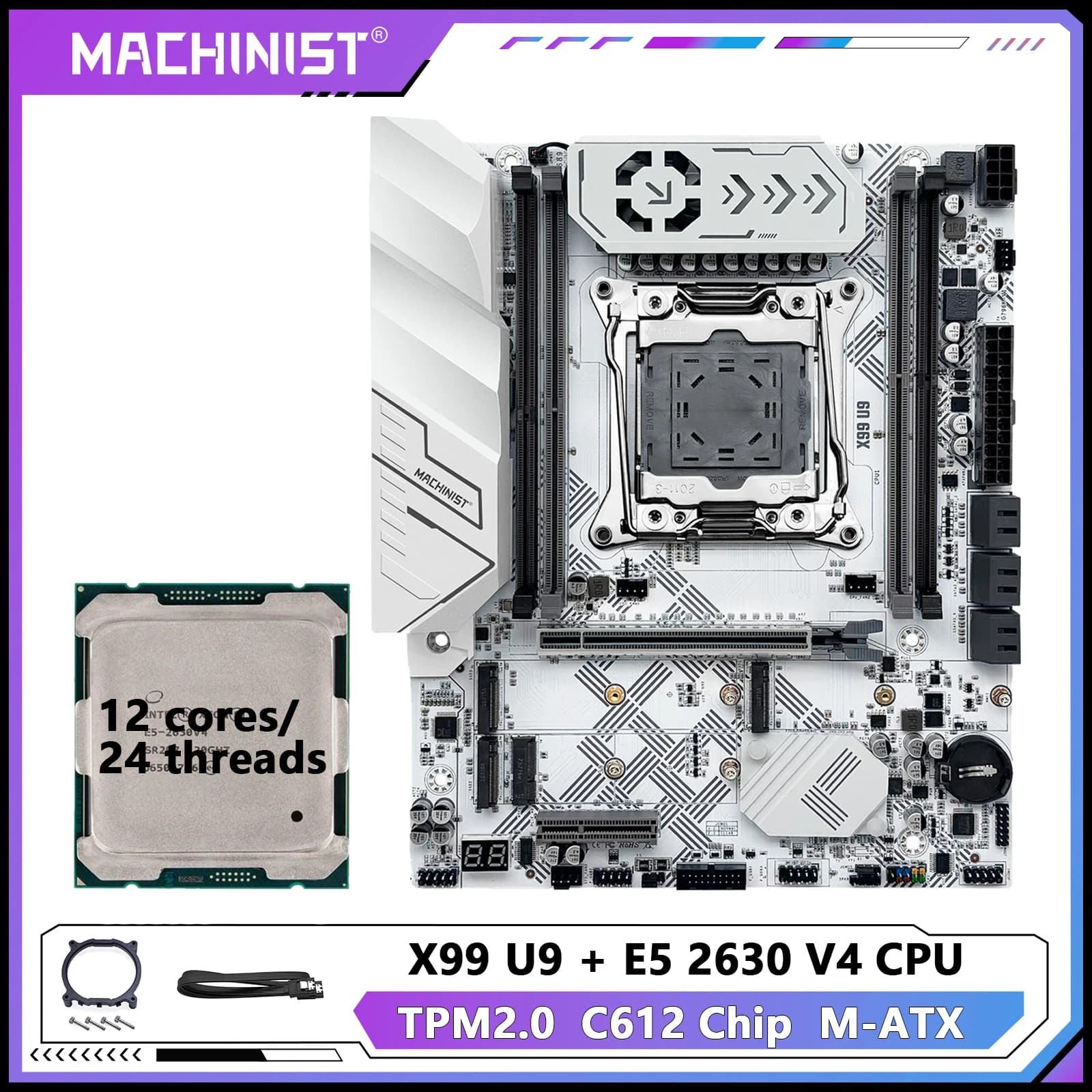 Placa Mãe MACHINIST Xeon U9