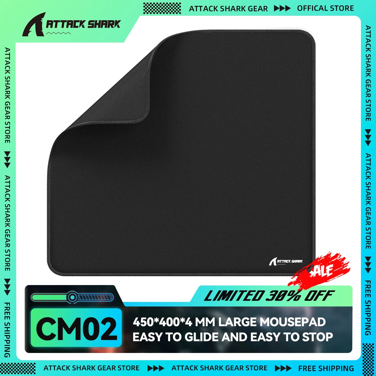 Mousepad Attack Shark CM02