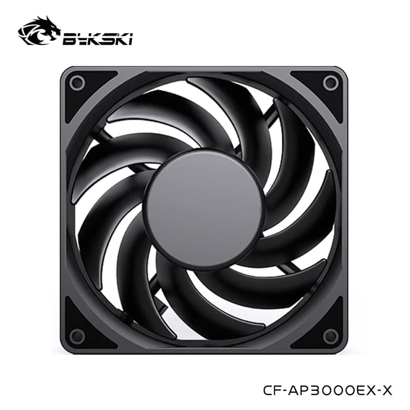 105CFM Kit Fan Bykski 120cm 4pin PWM, max 3000rpm, 105 CFM 120mm