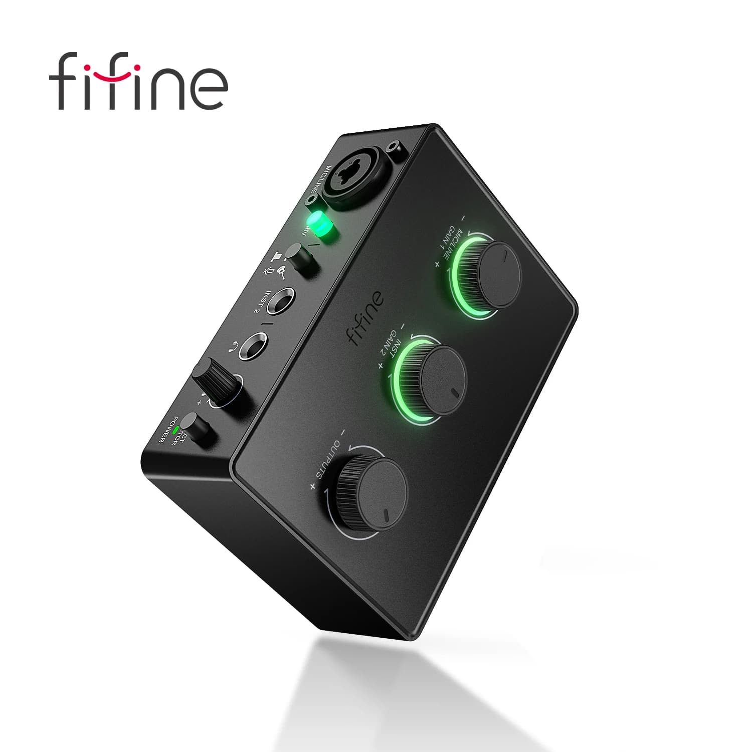 Interface de áudio Fifine Ampligame SC1