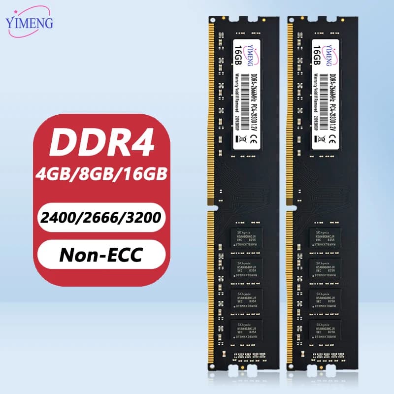 Memória RAM Yimeng 16 GB (2x8 GB) DDR4 3200 MHz CL22