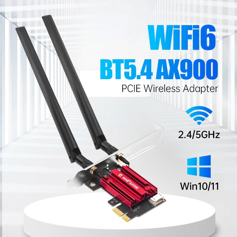 Placa WiFi Fenvi AX900 PCIe