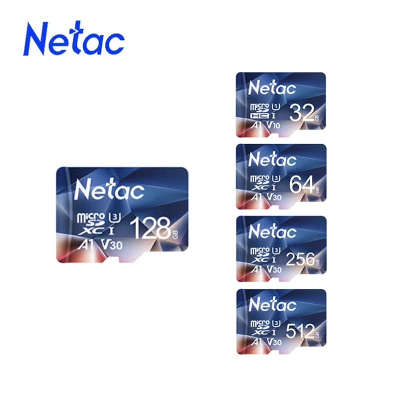 Cartão de Memória Netac P500 Extreme Pro 128GB com Adaptador SD