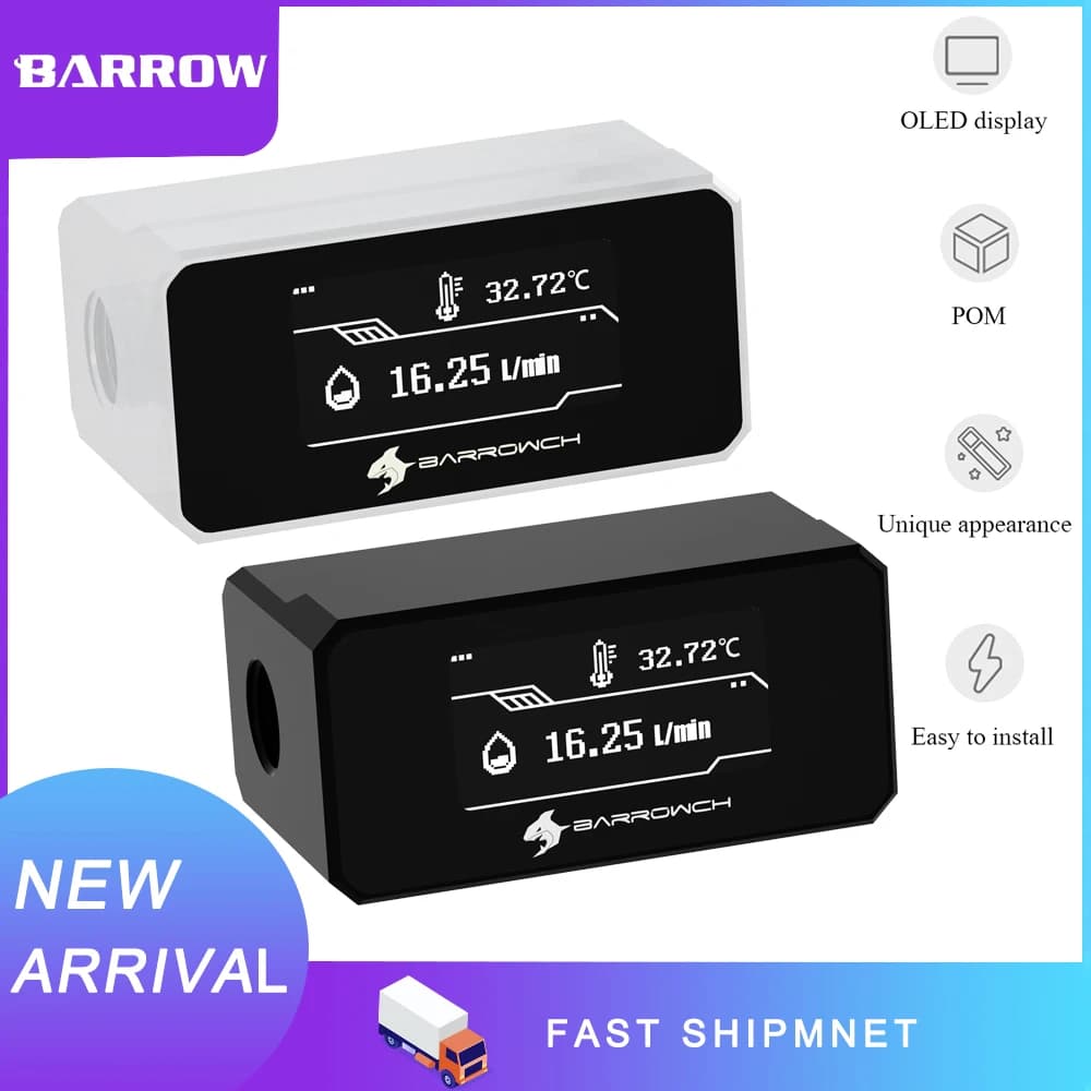 Medidor de Fluxo OLED Barrow