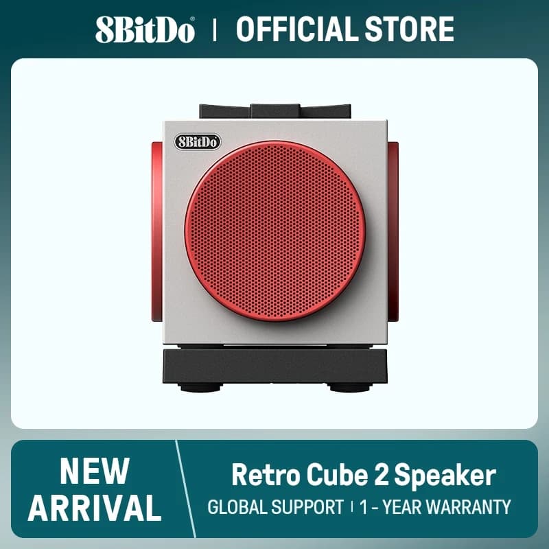 Caixa de Som 8BitDo Retro Cube 2