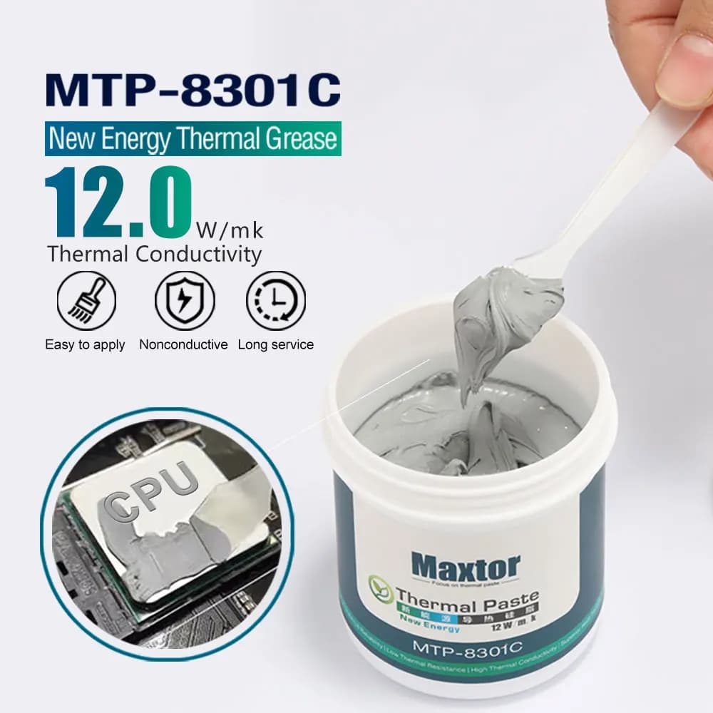 Potão Pasta térmica Maxtor MT-8310 100g 11.2W/m.k