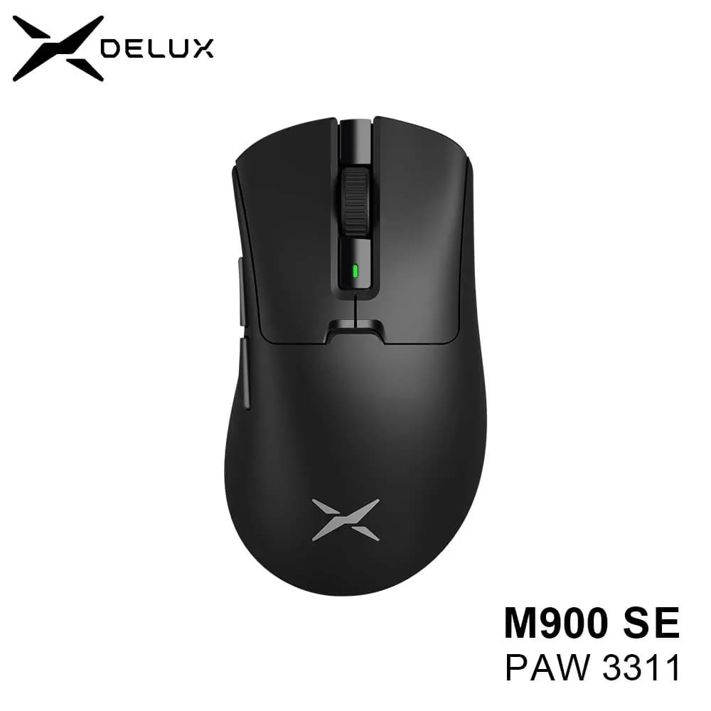 Mouse Sem Fio Delux M900 SE PAW3311 - 1000Hz +-63g 2.4Ghz/Com 400mAh
