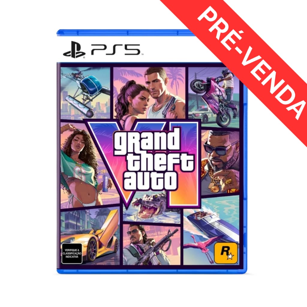 Jogo Rockstar Games Grand Theft Auto VI Standard Edition para PlayStation 5 - Code-in-Box
