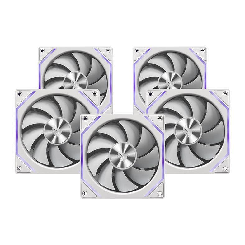 Fan Pichau Ventus NX, Kit 5x120mm, Branco