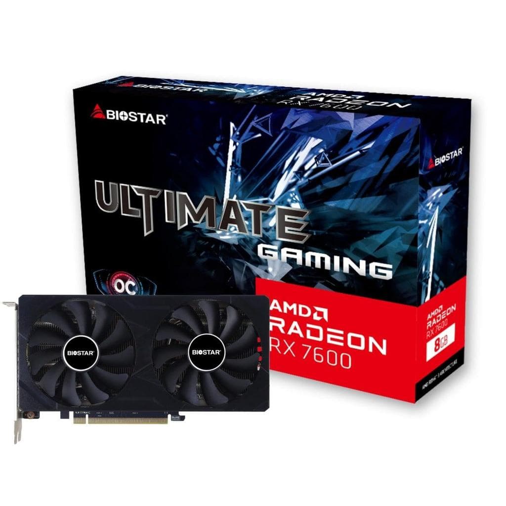 Biostar Radeon RX 7600 OC Ultimate Gaming 8GB
