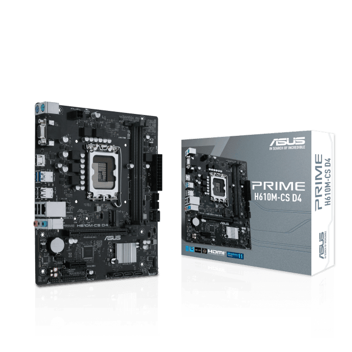 Placa Mãe ASUS Prime H610M-CS D4