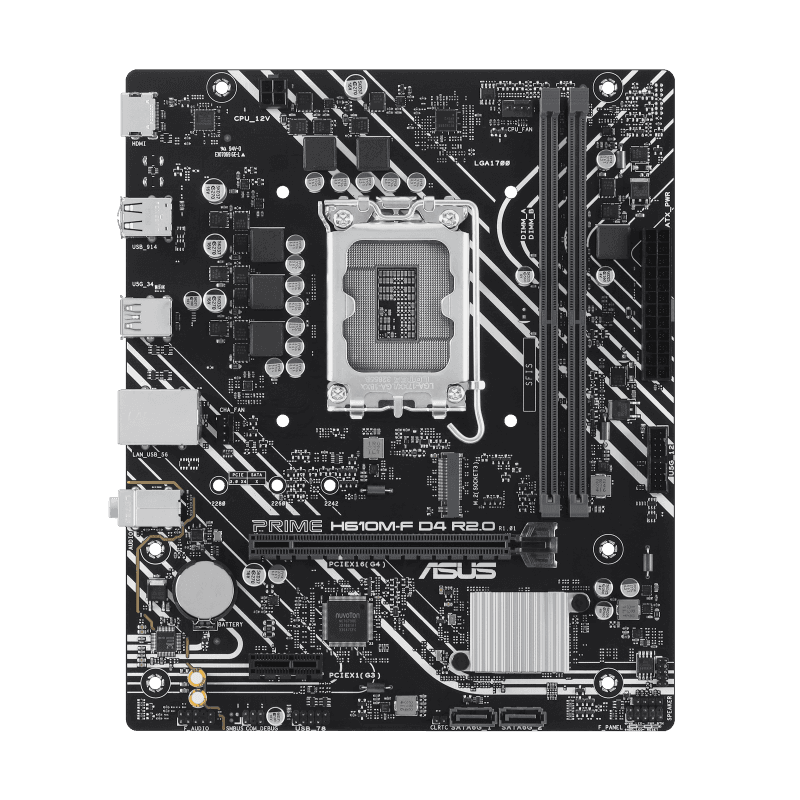 Placa-mãe ASUS Prime H610M-F D4 R2.0