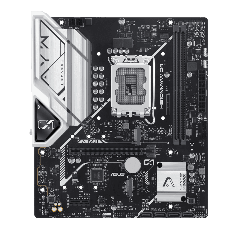 Placa Mãe ASUS H610M-AYW D4