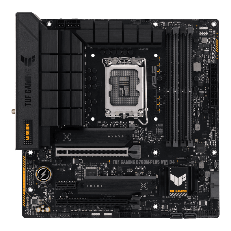 Placa Mãe ASUS TUF Gaming B760M-PLUS 4 usada WiFi D4