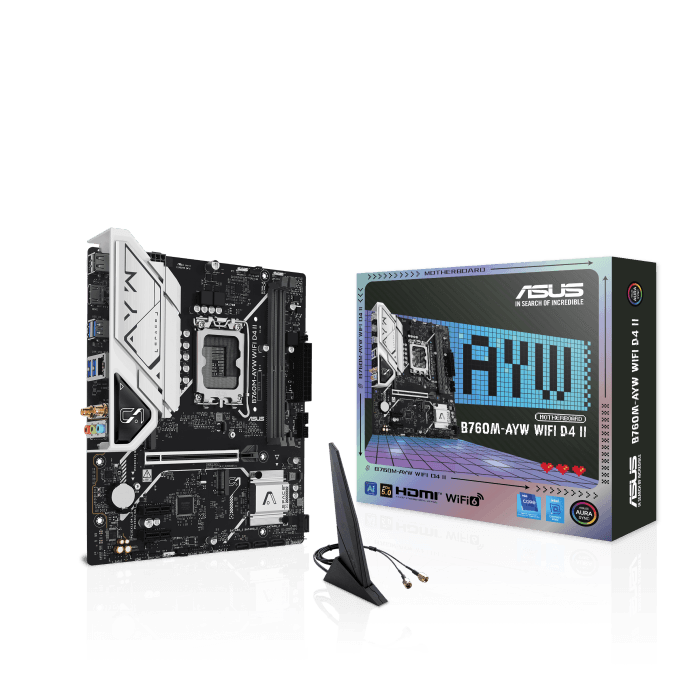 Placa Mãe ASUS B760M-AYW 4 II WiFi