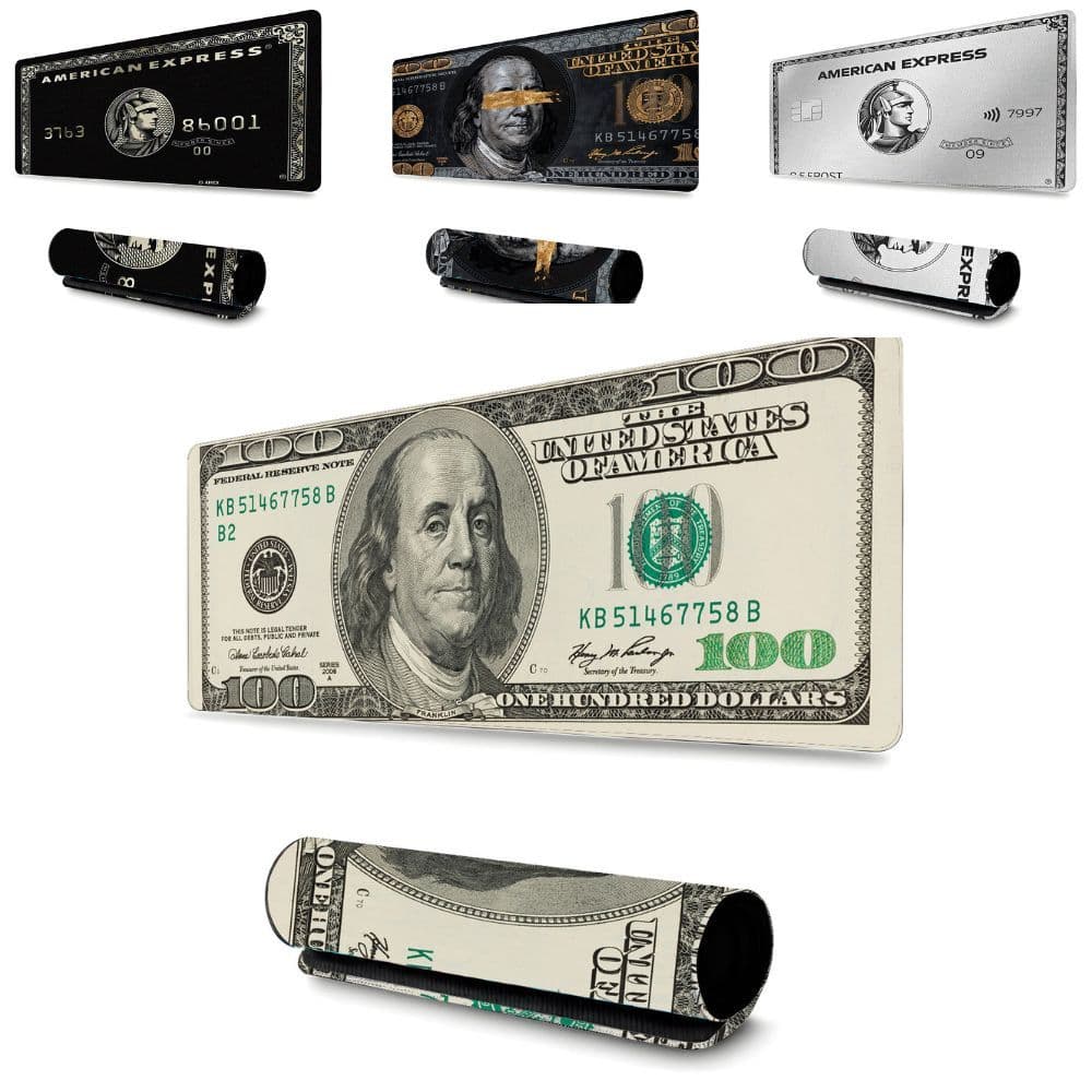Mousepad Money Dollar Card (genérico)