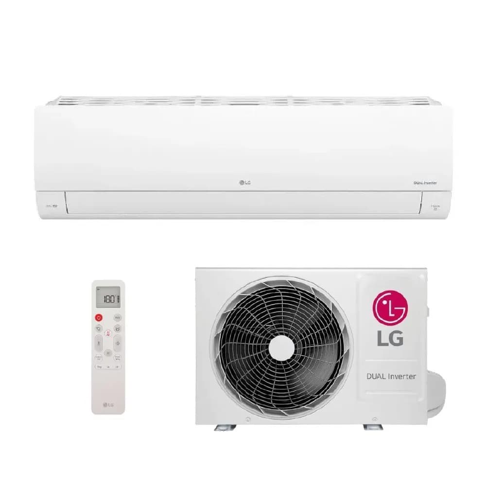 Ar Condicionado Split Hi Wall Inverter LG Dual Voice AI 12.000 Btus Frio 220V