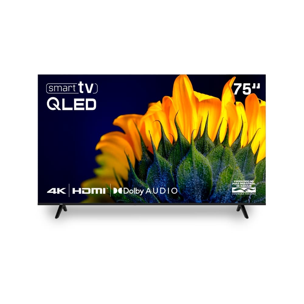 Smart TV QLED 75" HQ 4K