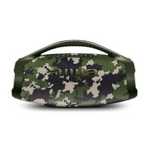 Caixa de Som Bluetooth AIWA Boombox BBS-01GR 200W Camuflado Verde Bivolt