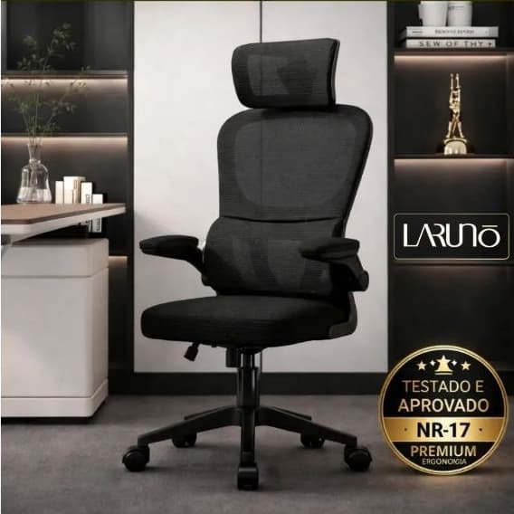 Cadeira Laruno P600 Preta