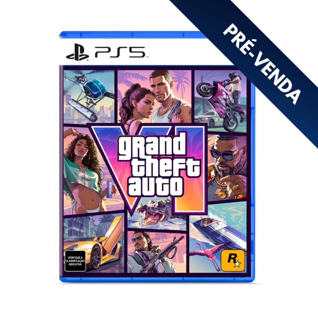 Jogo Grand Theft Auto VI Edição Standard Code in Box - PlayStation 5