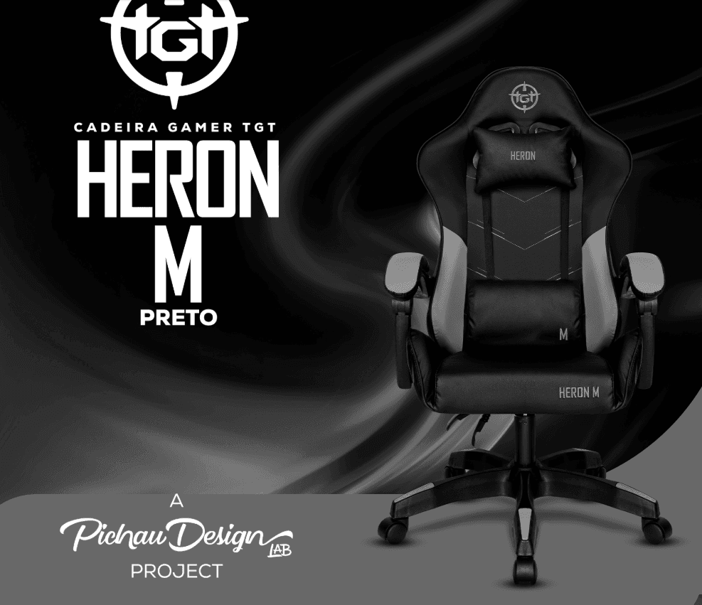 Cadeira TGT Heron M Preta