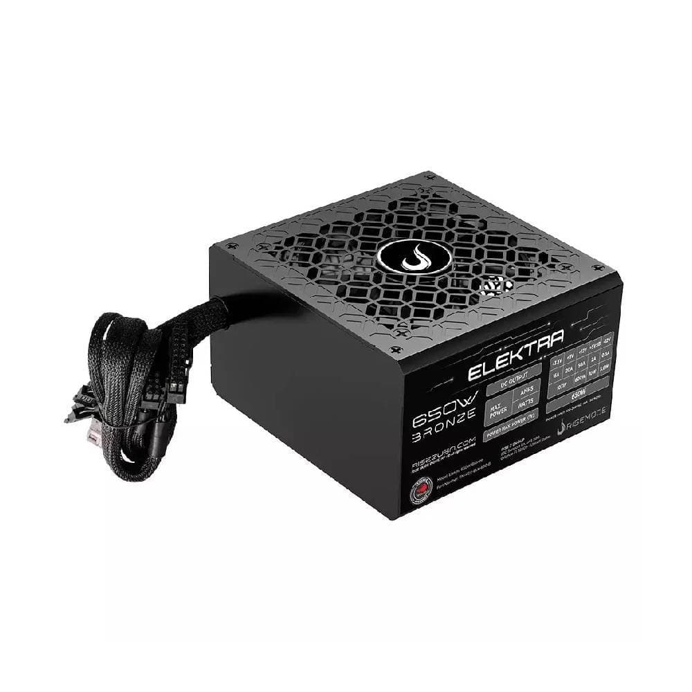 Fonte Rise Mode Elektra 650W Preta
