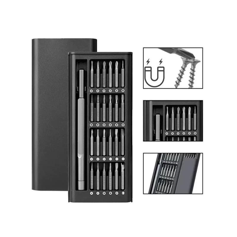 Kit de Chave Magnética de Precisão 24 Peças