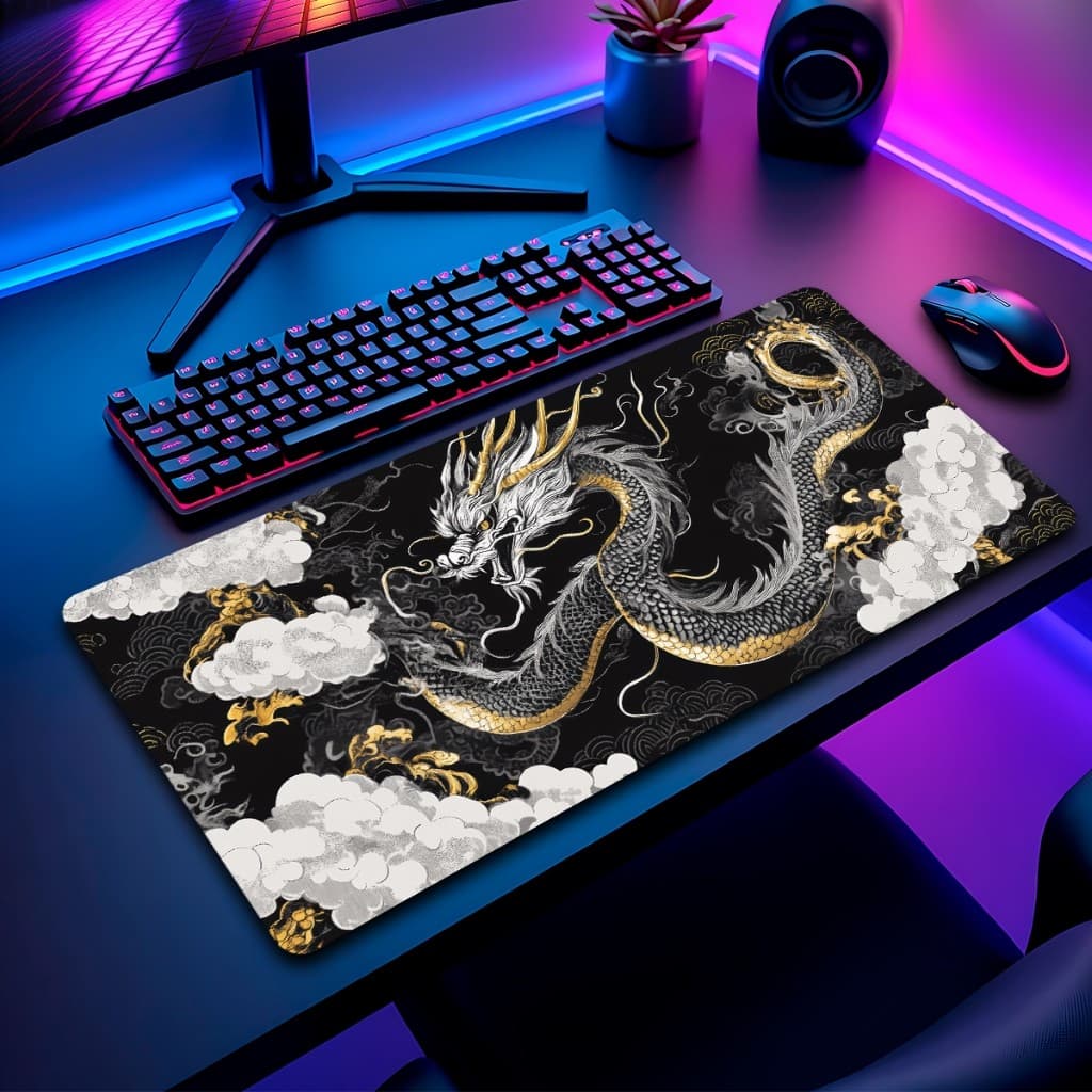 Mousepad Dragon Pad Dragão Japonês