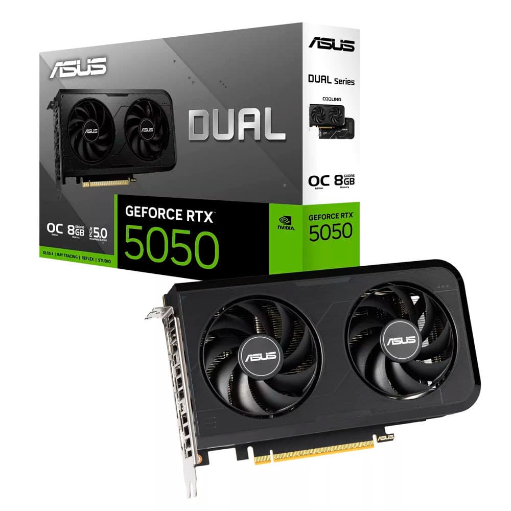 ASUS Dual GeForce RTX 5050 OC Edition 8GB