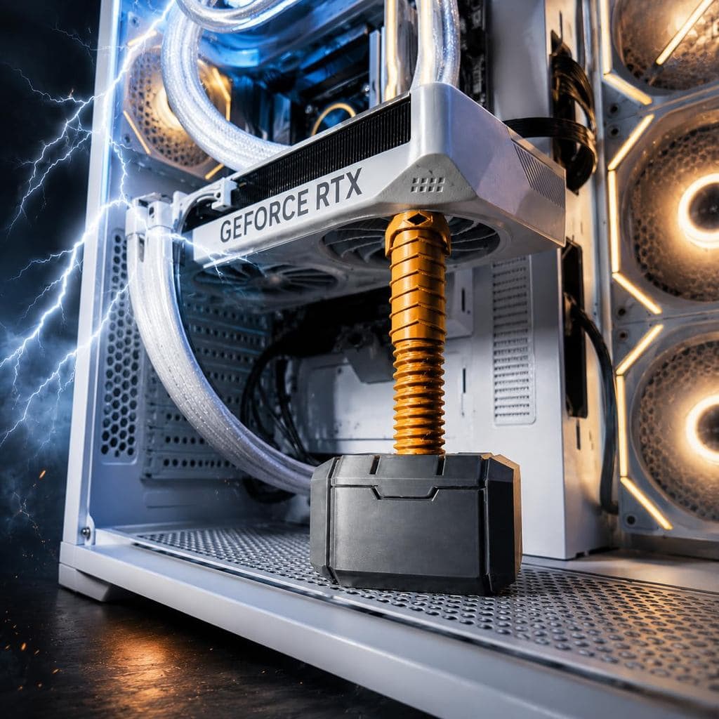 Suporte para Placa de Vídeo INFOTEC 3D Martelo do Thor P