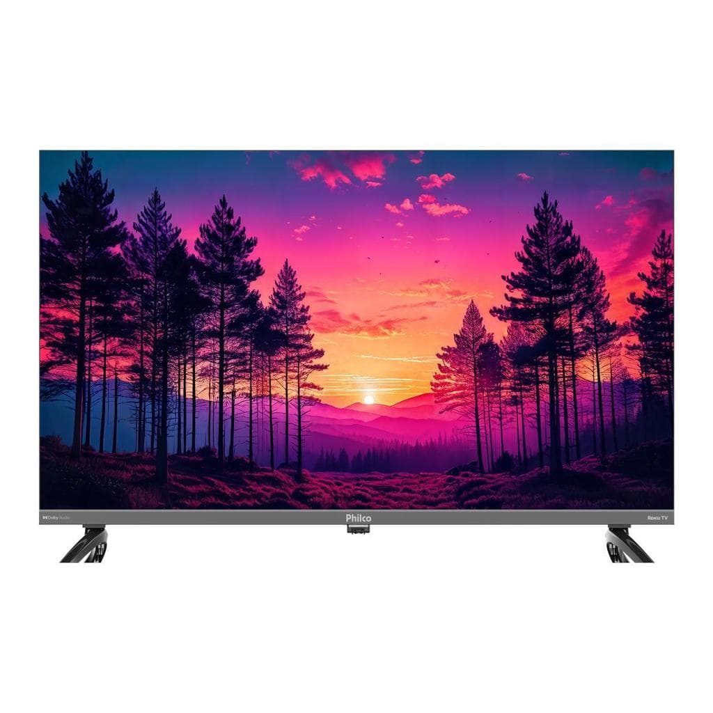 Smart TV 43" Philco QLED HDR10 Roku P43KRB