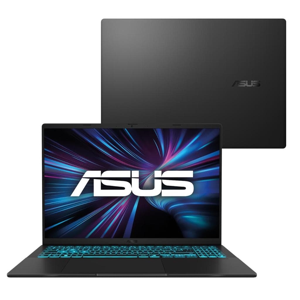 Notebook ASUS Gamer V16 V3607VH RTX 5050 Core 5 8GB RAM 512GB SSD Linux 16" LCD