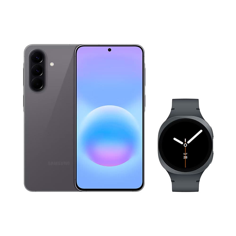 Galaxy A57 5G (128GB) - Cinza + Watch8 BT 40mm Grafite