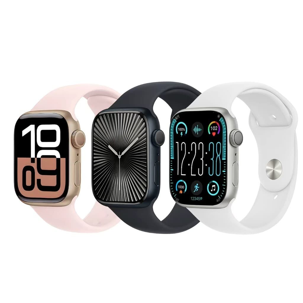Smartwatch S11 2.06 ECG Pressão NFC IP68 ChatGPT Preto