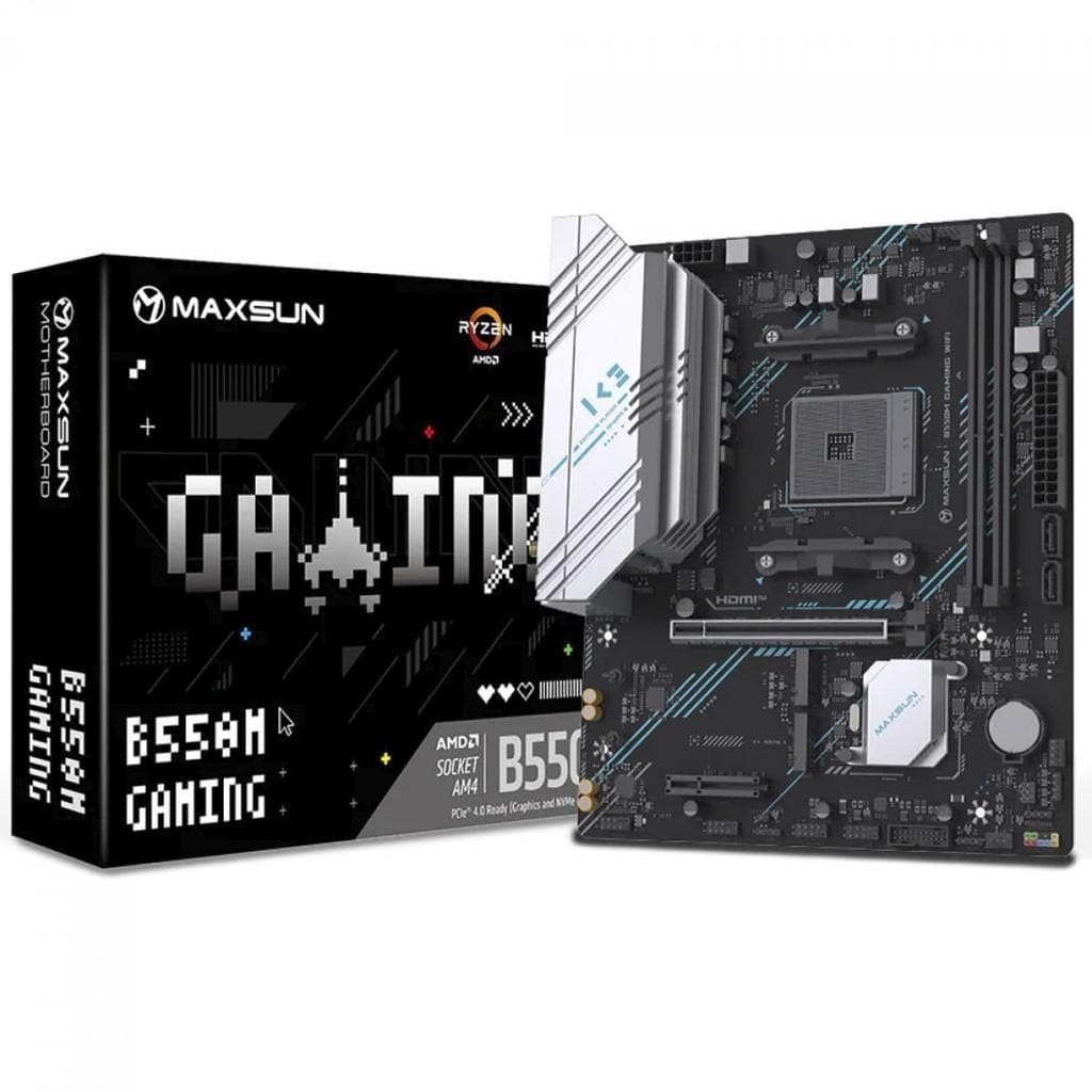 Placa Mãe MAXSUN B550M Gaming WiFi