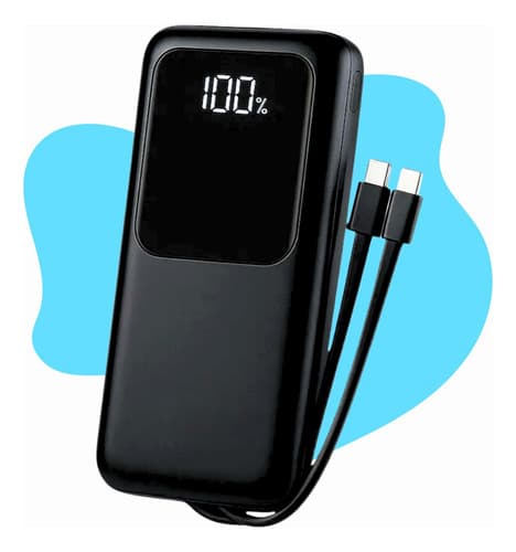 Power Bank Casenn 20000mAh 22.5W Preto