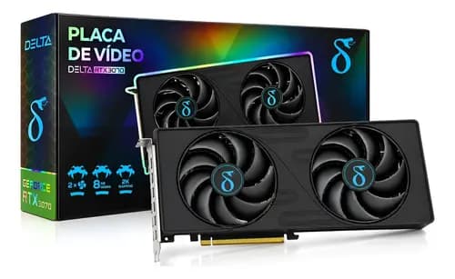 Placa de Vídeo Aitek DELTA-RTX3070 GeForce RTX 3070 8GB GDDR6 256-bit